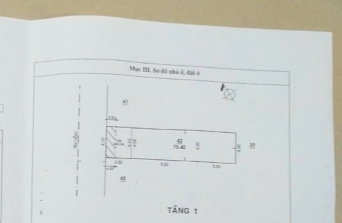 MTKD Nguyễn Trường Tộ - Tân Phú 4x19m, 4 tầng 10.5 tỷ